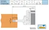 Ställbar notfräs vändskär i HM D180 b15,5-30 d30 z4 v4