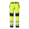 236 Craftsmen Trousers Fluorescent yellow/black arbetsbyxa varsel
