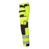236 Craftsmen Trousers Fluorescent yellow/black arbetsbyxa varsel