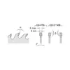 CMT Ritsklinga HW konisk m växelv. topp 5° (8RA/BA16) 180 x 4,3-5,5/3,2 x 45  Z=36  X-TREME