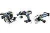 Festool 18V kombokit träbygge HKC 55/TPC 18/AGC 18/TB M 137