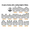 CMT UNI profilsats SP,100x40xø30 Z2 MEC, ALU 13 set (00,01,14,15,16,17,29,52,89,98,99,100,106)