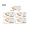 CMT Frisfräs HW vändskär  Z=2+2 MAN, Alu-kropp Ø180 x 25,0 x Ø30, profil A