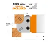 CMT Profilskär HW 40x30x2 (1 par) för fräs 694.007, rundning/kälning R=10