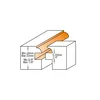 CMT Luckprofilfrässats HW Z=2 (2 st längs- & kontraprofil) Ø28,7 x 16-22,  R4,8  S=12,7  L=79,2  kullager