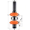 CMT Justerbar avrundnings-/fasfräs S12 D38,1 L100 R4,76 45gr