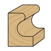 CMT Fingergreppsfräs  HW Z=2 Ø38,1x20,7/55,4  S=8,0  R6/1,8, I=20, d=17