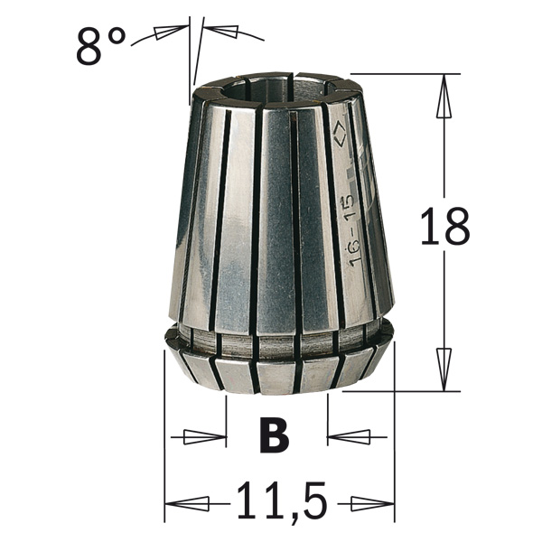 CMT Spännhylsa ER11