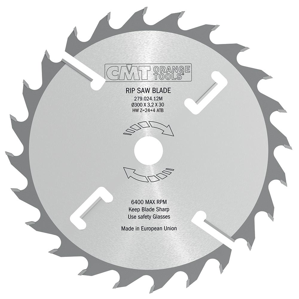 CMT Renskärsklinga HW (18BA39R) 250 x 3,2/2,2 x 65  Z=20+4