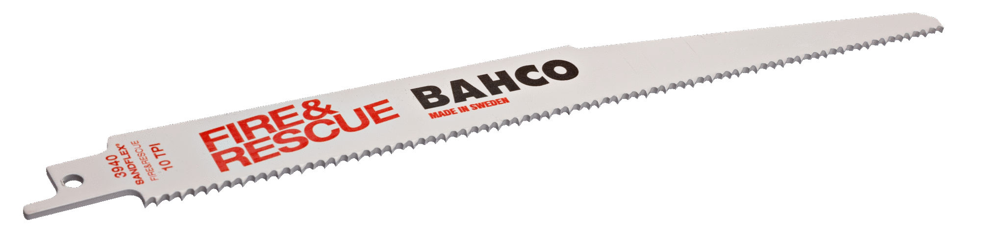 Bahco Sandflex® tigersågblad i bimetall för räddningspersonal, 10 tdr/tum - 228 mm - 2 st/hängförpackad