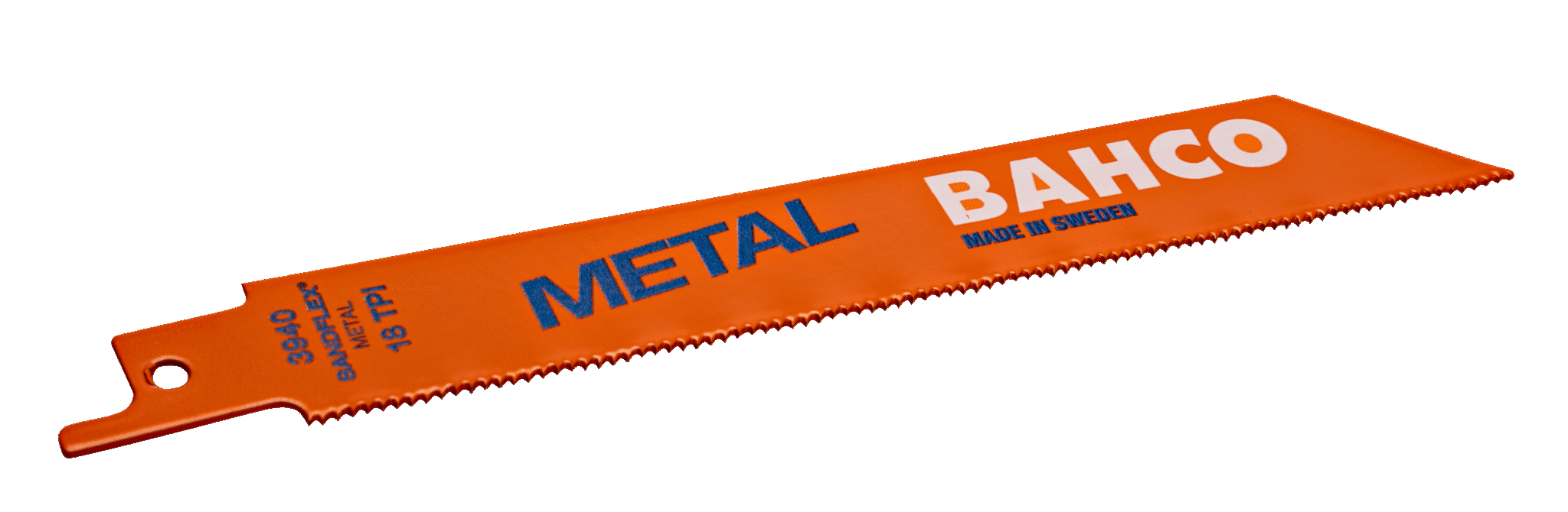 Bahco Sats med Sandflex® tigersågblad i bimetall för metallsågning, 18 tdr/tum - 228 mm - 2 st/hängförpackad