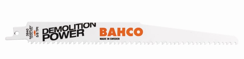 Bahco 5-pack Tigersågblad BiM för rivning 228mm