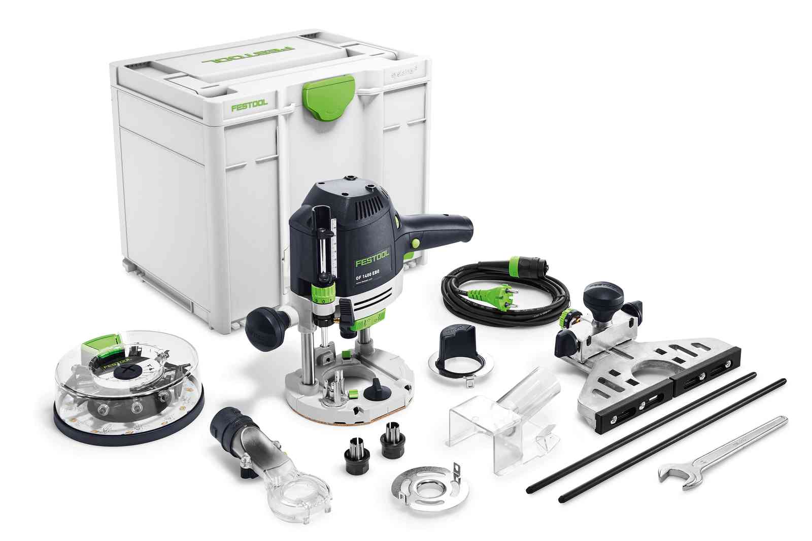 Festool Handöverfräs OF 1400 EBQ-Plus + Box-OF-S 8/10x HW