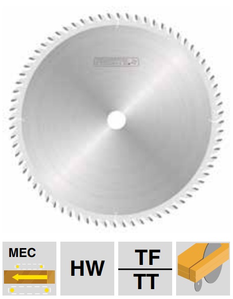 Frezite Formatsågklinga HW Frezite (Felder mfl) 320x4,4/3,2x30 Z=60 FT, PH kombi 3