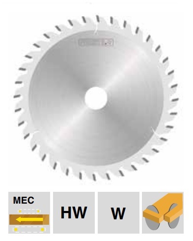 Frezite Sågklinga HW för CNC  (10BA13), Biesse, Felder mfl. 120 x 4,0/3,0 x 35  Z=30W, 2/6/46 + 4/5,5-10/50 RH