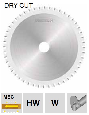 Frezite Dry Cut sågklinga HW (HM) 0BAE12 355x2,2/1,8x25,4  Z=90 W,  rek.1800 v/min