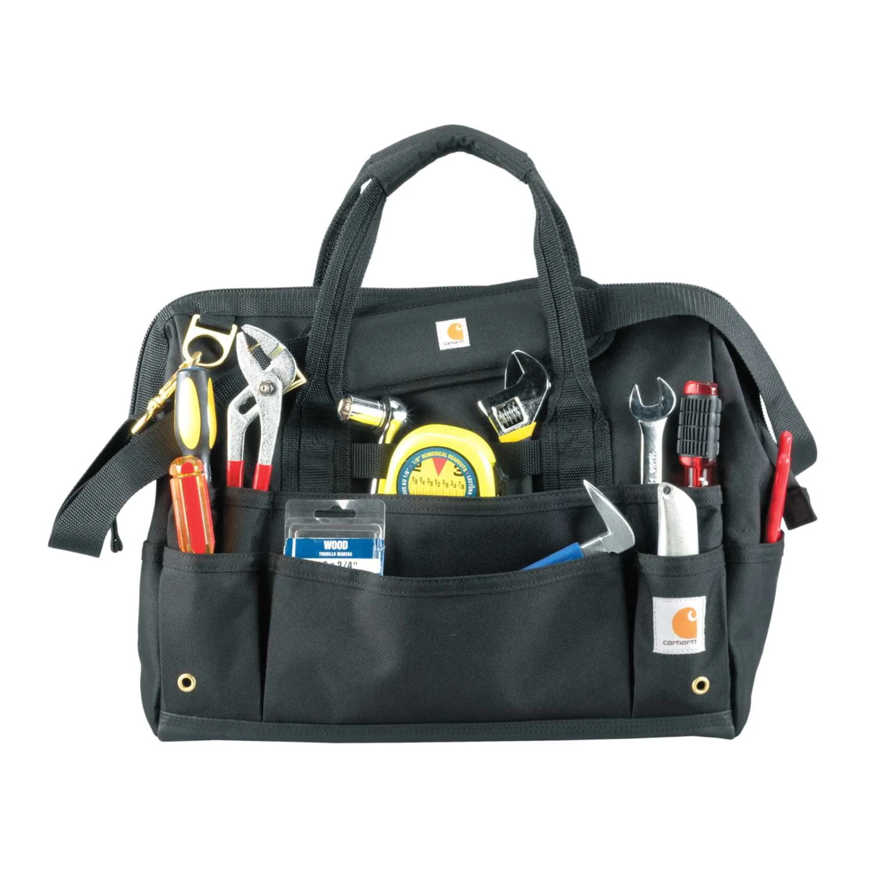 CARHARTT® 16-Inch 30 Pocket Tool Bag, Black, strl OFA