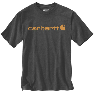 CARHARTT® Core Logo T-Shirt S/S, Carbon Heather