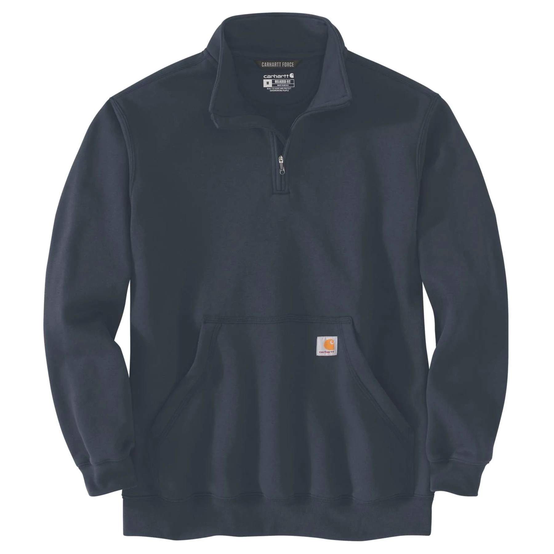 CARHARTT® Quarter-Zip Sweatshirt, New Navy