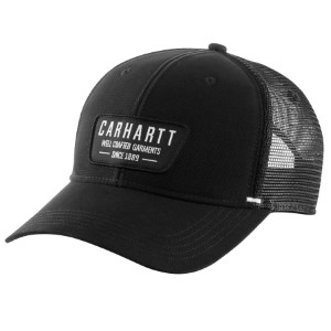CARHARTT® Mesh Back Crafted Patch Cap(Keps), Black, strl OFA