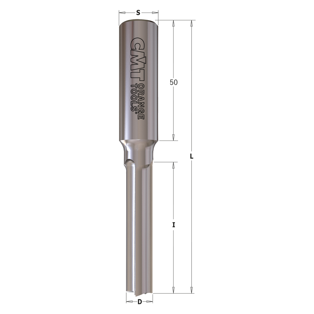 CMT Långhålsfräs HL Z=3 Ø12,0x55/110, S=16,0 LH