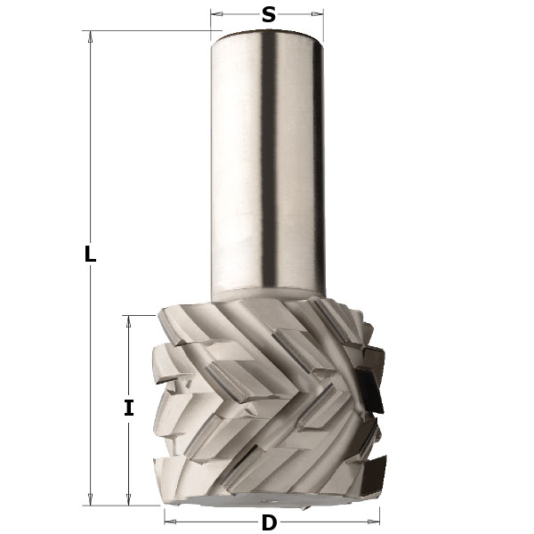 CMT Diamant traktorfräs D50 I28 L85 S25x55 Z3+3 (15 DP)