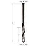 CMT Spiralborr HM D3 RH I27 L55 med centrumspets