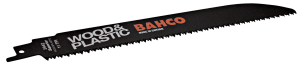 Bahco HCS-tigersågblad för trä, 11 tdr/tum - 228 mm - 2 st/förpackning