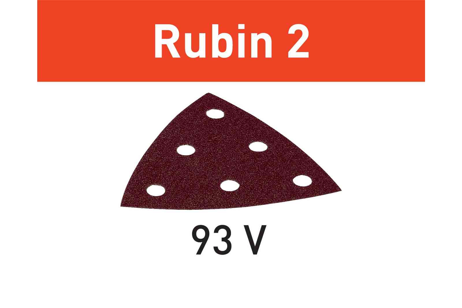 Slippapper Rubin 2 STF V93/6 P150 RU2/50