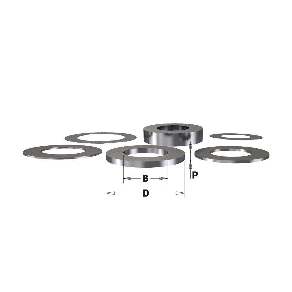 CMT Mellanläggsring Ø21x3,18xØ12