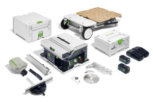 Festool Batteridriven Bordssåg CSC SYS 50 EBI-Set