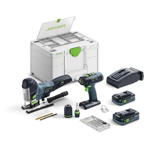 Festool 18 V Hantverkarpaket T 18+3/PSC 420 HPC I-Set