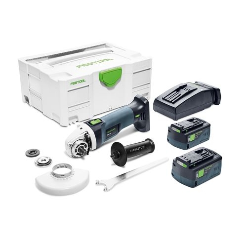 Festool Vinkelslip 18 V AGC 18-125 5,0 EBI-Plus