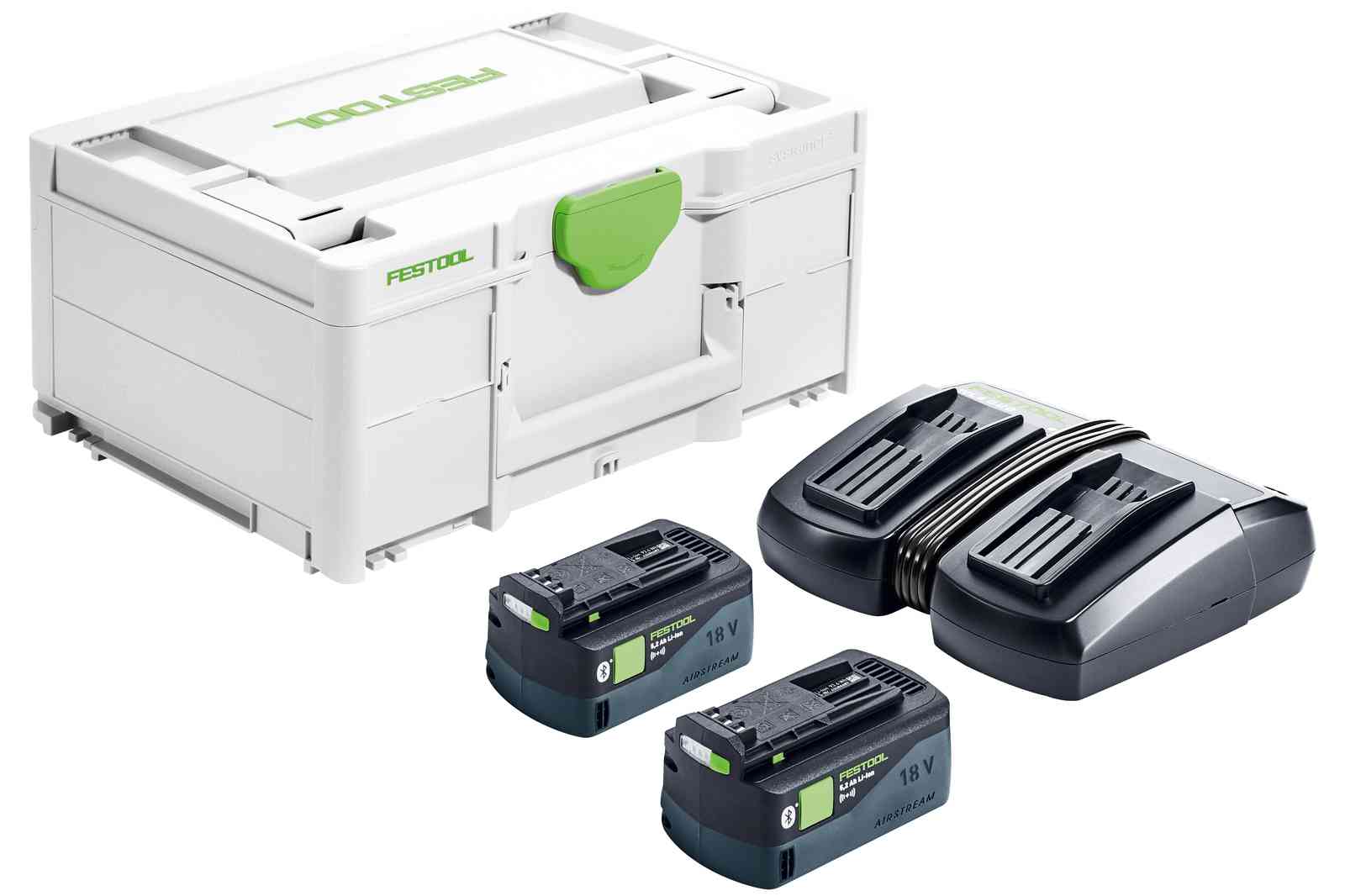 Festool Laddpaket SYS 18V 2x5,0/TCL 6 DUO