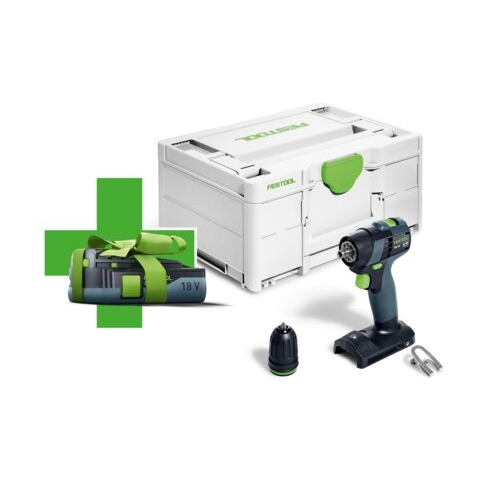 Festool Skruvdragare TXS 18 Basic + batteri på köpet!