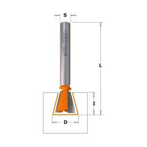 CMT Sinkfräs HW Z=2 Ø16x22/66,7 S=12,7  7°