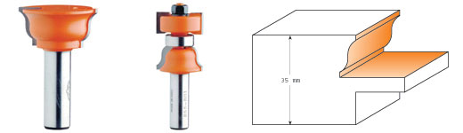 CMT Profil & kontraprofilset S12 D38 I35 L84