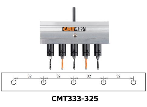 CMT Borrhuvud för system 32